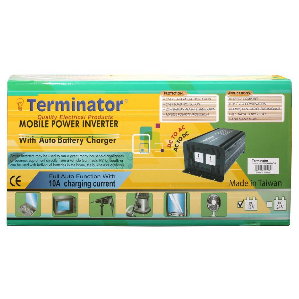 Power Inverter TPI 2000WCA | Terminator Electrical Products
