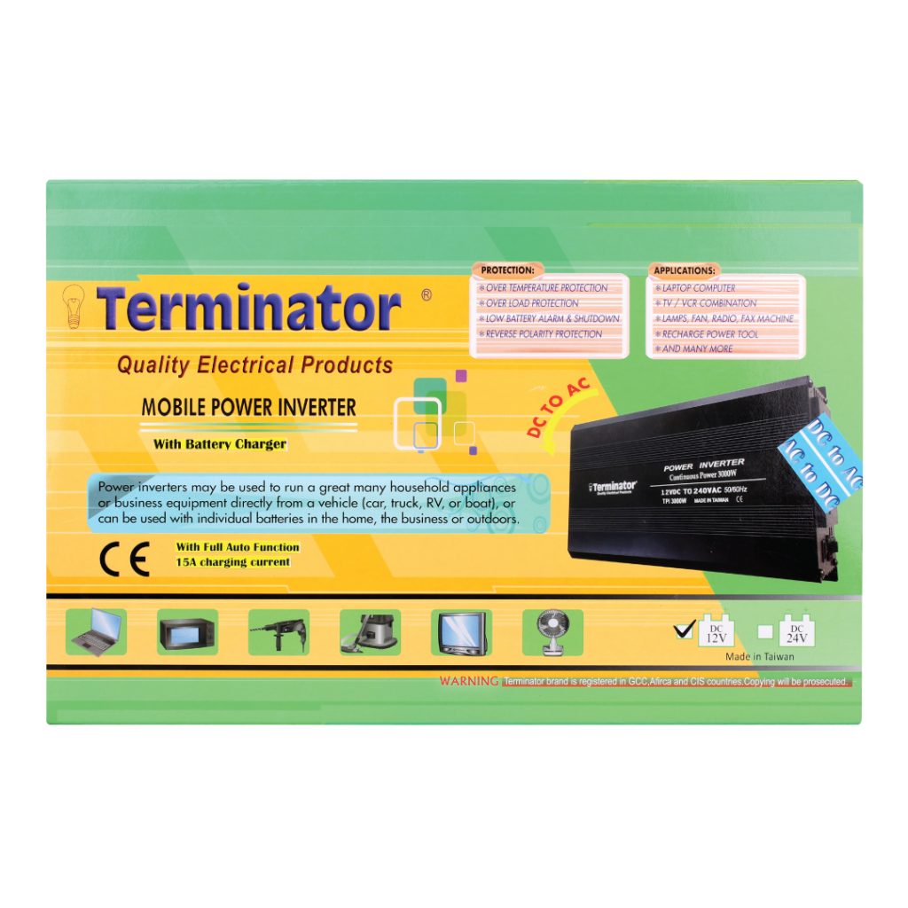 Power Inverters | Terminator Electrical Products Power Inverters