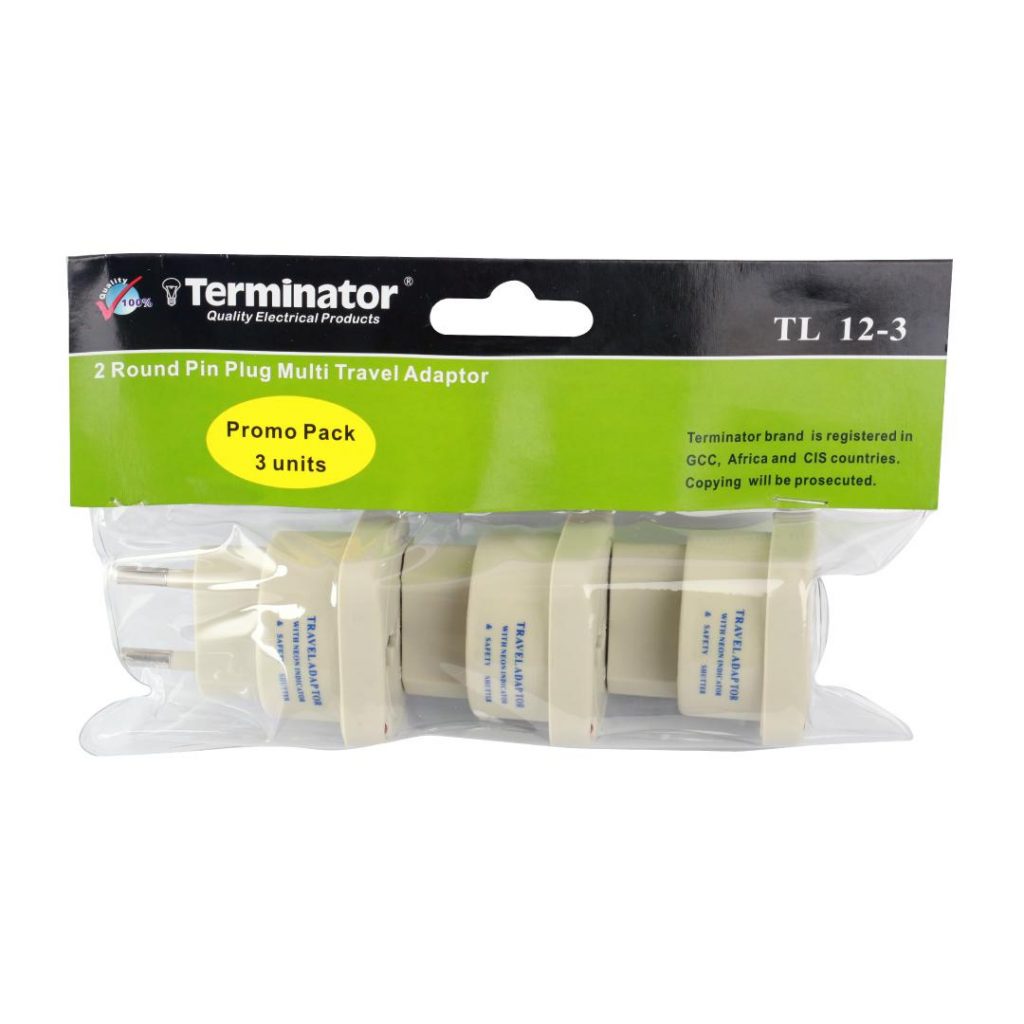 Travel Adaptors TL 12 | Terminator Electrical Products