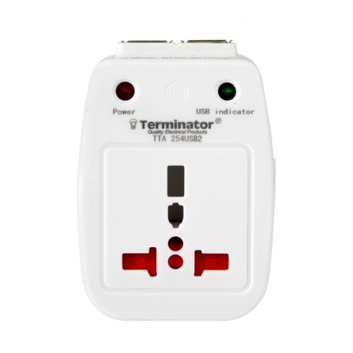 Travel Adaptors TTA 254 USB2