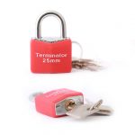 Pad Lock Red