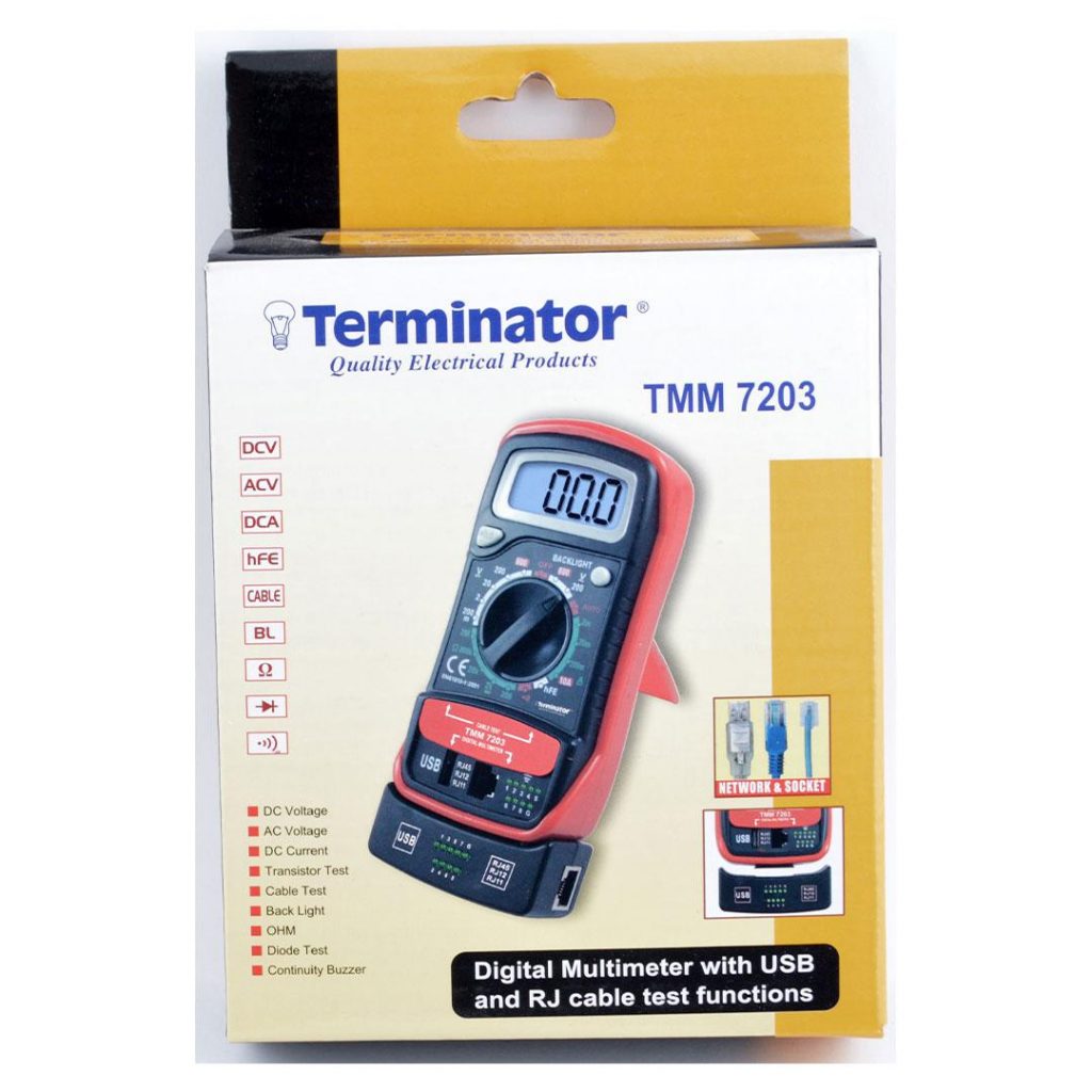Multimeter TMM 7203 Terminator Electrical Products