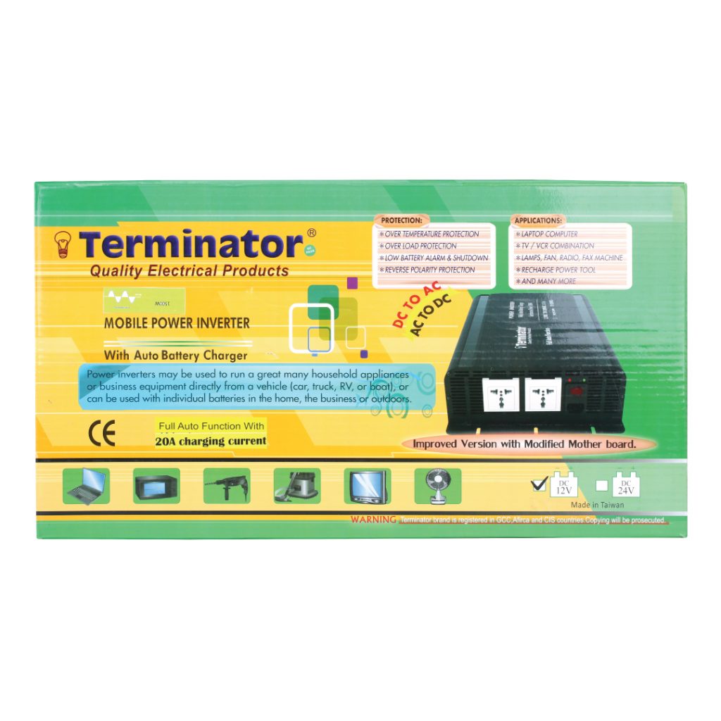 POWER INVERTER | TERMINATOR ELECTRICAL PRODUCTS