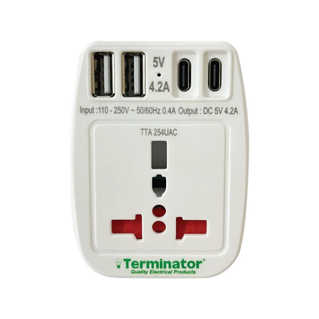 Multipin Universal Travel Adaptor | Terminator Electrical Product