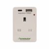 3 Way UK Socket Multi Adaptor