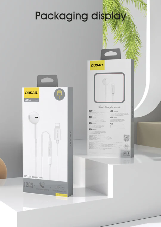 X15C-W EARPHONE TYPE-C 1-2M